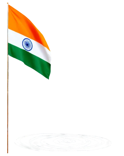 Indian national flag, full HD, horizontal, tricolor design, saffron, white, green stripes, golden ratio, Ashoka Chakra, 24 spokes, blue circle, detailed textures, waving gently, morning light, cinemat