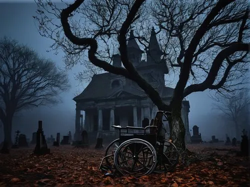 halloween background,old graveyard,haunted house,the haunted house,haunted cathedral,graveyard,graveyards,samhain,witchfinder,burial ground,witch's house,resting place,halloween scene,witch house,mortuary,hauntings,halloween wallpaper,hearse,wuthering,graveside,Art,Classical Oil Painting,Classical Oil Painting 16