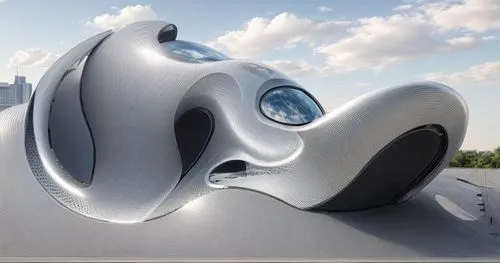 futuristic art museum,futuristic architecture,falkirk wheel,3d rendering,car sculpture,steel sculpture,3d object,baku eye,3d bicoin,robot eye,torus,3d rendered,futuristic car,sky space concept,3d model,horn loudspeaker,3d modeling,concrete pipe,ventilation pipe,pigeon house,Architecture,General,Modern,Innovative Technology 2