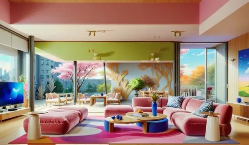 kids room,playroom,playrooms,children's interior,great room,mid century modern,breakfast room,interior decoration,interior design,interior modern design,children's room,livingroom,contemporary decor,modern decor,interior decor,sitting room,family room,sky apartment,living room,the little girl's room,Anime,Anime,Realistic