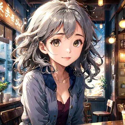 izakaya,sakuya,coffee background,nanami,niijima,kanata,Anime,Anime,Realistic