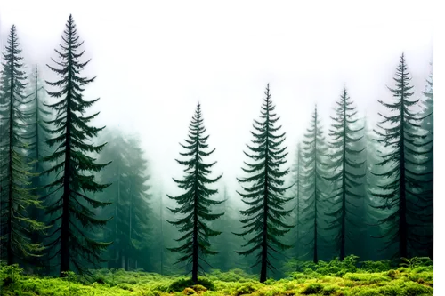 coniferous forest,fir forest,spruce forest,foggy forest,forest background,forests,larch forests,pine trees,spruce trees,coniferous,fir trees,forested,forestland,pine forest,evergreen trees,cypresses,the forests,mixed forest,sempervirens,evergreens,Illustration,Black and White,Black and White 09