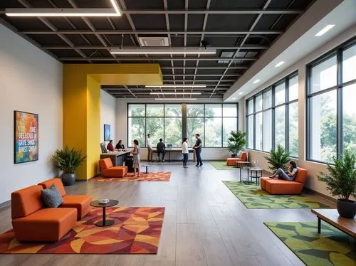 phototherapeutics,bridgepoint,lobby,modern office,daylighting,hubspot,contemporary decor,ideacentre,search interior solutions,gensler,modern decor,offices,enernoc,healthsouth,headquaters,conference room,athenahealth,oclc,collaboratory,meeting room