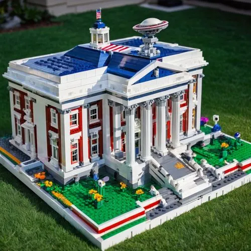 the white house,white house,lego city,micropolis,legomaennchen,lego pastel,build lego,miniland,lego,capitol,lego building blocks,shelepin,lego frame,lego trailer,from lego pieces,legos,lego brick,capitol square,capitol building,lego blocks,Conceptual Art,Sci-Fi,Sci-Fi 13