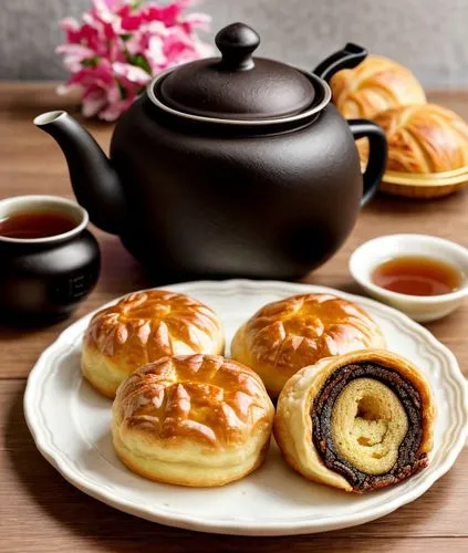 gujiao,kanelbullar,pu'er tea,wuyuan,qingyun,srichaphan,huidong,currant buns,xinyuan,yiyuan,mooncakes,shanghainese,profiteroles,gongfu,tea set,pastries,yuyuan,fengyuan,huaiyuan,xingyuan