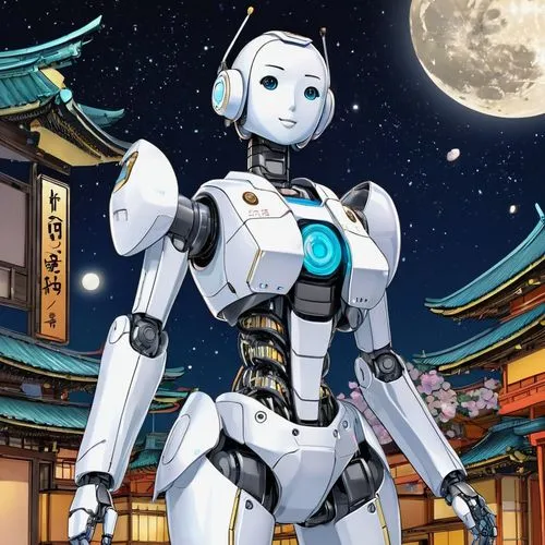 asimo,hiroyoshi,robocon,makita,ayanami,robotham,aibo,roboticist,roboto,automator,nankan,fembot,hotbot,robotlike,kawamori,robotix,tetsujin,shenzhou,ballbot,robonaut,Illustration,Japanese style,Japanese Style 04