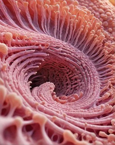 coral swirl,mandelbulb,biomimicry,submicroscopic,fibonacci spiral,epithelium,calliostoma,atherosclerosis,mesentery,spiral pattern,macroscopic,red cabbage,lamellae,sliced watermelon,epithelial,red onion,fibonacci,fractals art,spirals,spiral background,Conceptual Art,Oil color,Oil Color 06