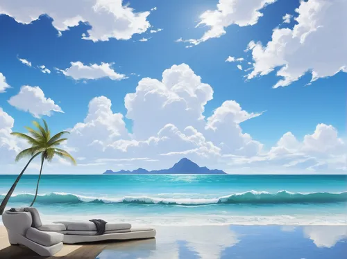 ocean background,landscape background,beach landscape,background vector,dream beach,sea landscape,tropical sea,ocean paradise,beach scenery,seascape,cartoon video game background,ocean view,beach background,floating island,an island far away landscape,landscape with sea,umbrella beach,paradise beach,ocean,3d background,Photography,Fashion Photography,Fashion Photography 09