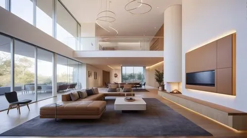 modern living room with wooden walls and large glass windowed wall,modern living room,interior modern design,luxury home interior,modern decor,contemporary decor,penthouses,Photography,General,Cinemat