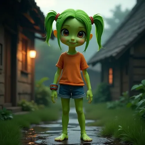 krua,maramba,fundora,3d render,tikki,asura