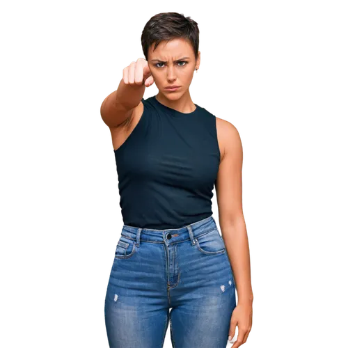 woman holding gun,mickie,woman pointing,pointing woman,jendrzejczyk,jeans background,ocasio,strongwoman,tamina,baszler,dominczyk,ernan,tessa,portrait background,denim background,strong woman,sarita,png transparent,monifa,sonya,Conceptual Art,Daily,Daily 32