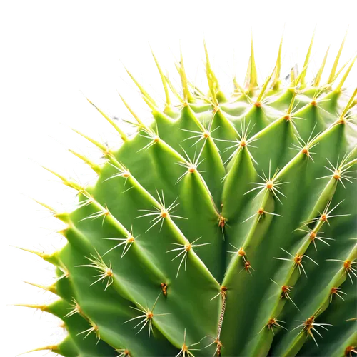 Prickly green cactus, solo, desert plant, spines, thick stem, rounded body, vibrant green skin, detailed texture, morning sunlight, high contrast, shallow depth of field, warm color tone, 3/4 composit