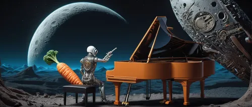 pianist,concerto for piano,piano player,jazz pianist,violinist violinist of the moon,the piano,piano,music keys,composer,musicians,pianos,grand piano,orchestra,music instruments on table,music instruments,harp player,player piano,musical instruments,pianet,instrument music,Conceptual Art,Sci-Fi,Sci-Fi 09