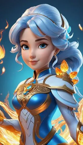 jaina,rafaela,llyra,zerguini,zarina,lian,Unique,3D,3D Character