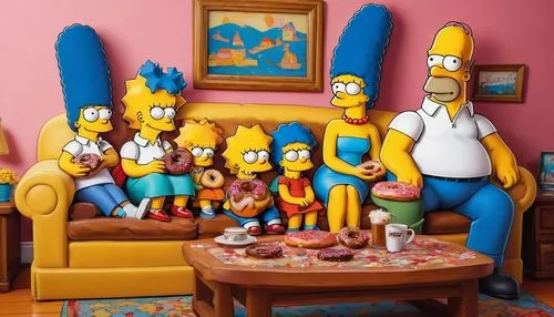 homer simpsons,homer,banana family,herring family,caper family,bart,happy family,melastome family,lily family,family gathering,harmonious family,house of sponge bob,family anno,cartoon people,mahogany family,gesneriad family,family photos,international family day,flanders,extended family,Illustration,Realistic Fantasy,Realistic Fantasy 44