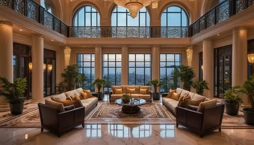 luxury home interior,lobby,hotel lobby,conservatory,luxe,great room,living room,sitting room,rotana,luxury home,luxury property,livingroom,palladianism,interior decor,amanresorts,family room,palazzo,mansion,home interior,kempinski,Conceptual Art,Daily,Daily 25