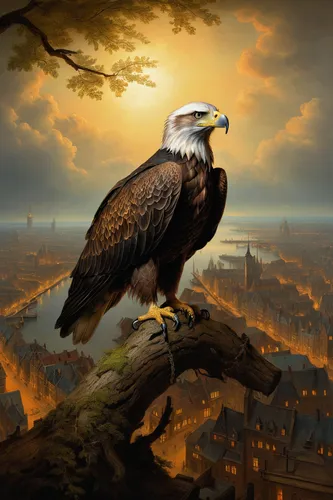 savannah eagle,american bald eagle,bald eagle,imperial eagle,of prey eagle,eagle illustration,eagle eastern,bald eagles,african eagle,eagle,golden eagle,bird of prey,fish eagle,giant sea eagle,steppe eagle,sea eagle,hawk animal,flying hawk,bird bird-of-prey,eagles,Art,Classical Oil Painting,Classical Oil Painting 06