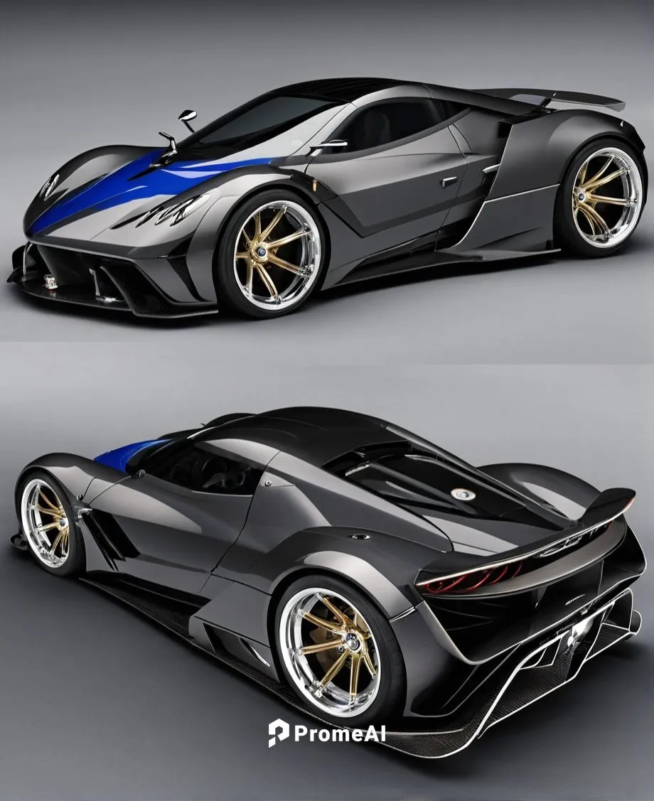 Vehicle Design, Car design,two pographs showing the different stages of a car,veneno,balboni,centenario,ford gt 2020,pudiera,supercar car,Photography,General,Realistic