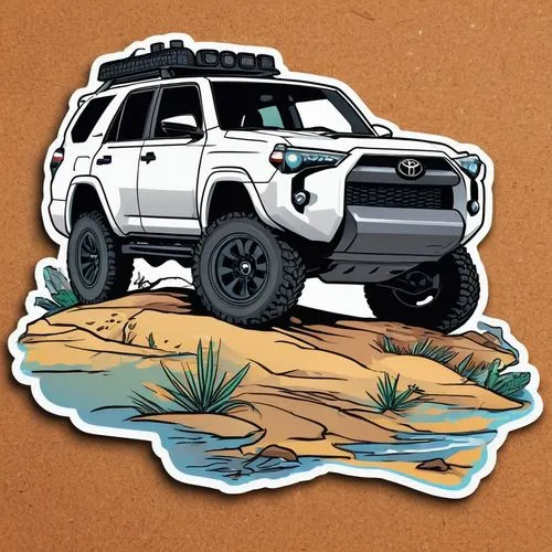 toyota 4runner,toyota fj cruiser,4 runner,jeep rubicon,subaru rex,off-road vehicles,automotive decal,expedition camping vehicle,off-road vehicle,clipart sticker,off road vehicle,nissan xterra,toyota tacoma,offroad,animal stickers,toyota land cruiser,off-road car,4wd,all-terrain,off road toy,Unique,Design,Sticker