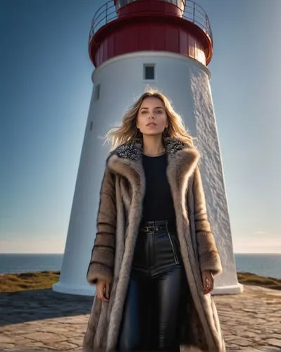 north cape,coat,petit minou lighthouse,lighthouse,star of the cape,overcoat,long coat,digital compositing,guiding light,helgoland,black coat,the polar circle,electric lighthouse,catarina,nuuk,portrait photographers,newfoundland,lofoten,northernlight,shetland,Photography,General,Natural