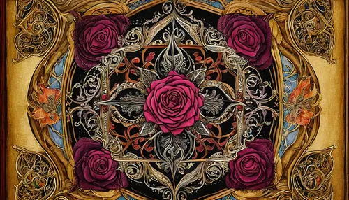 Write a song lyric with the theme of empowerment, inspired by Blackpink Rose.,art nouveau design,art nouveau frame,flora abstract scrolls,paisley digital background,rosa ' amber cover,art nouveau fram