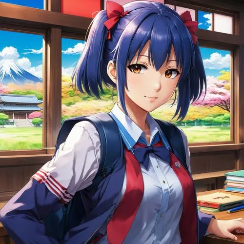 tsugumi,ichigo,rikka,megumi,seiran,chihaya,sonoda love live,kanade,ayase,sonoda,kannagi,tsukasa,komachi,fuyuki,nadeshiko,sakura background,nagisa,aoi,red blue wallpaper,sakiko,Illustration,Japanese style,Japanese Style 03