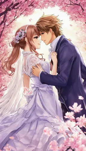 the cherry blossoms,cherry blossoms,silver wedding,romantic scene,wedding couple,cherry blossom,japanese sakura background,bride and groom,takato cherry blossoms,fairy tale,sakura blossoms,wedding photo,cold cherry blossoms,fairytale,sakura trees,sakura tree,falling flowers,waltz,everlasting flowers,romantic portrait,Photography,Fashion Photography,Fashion Photography 11