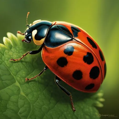 ladybug,two-point-ladybug,coccinellidae,asian lady beetle,ladybird beetle,ladybird,lady bug,ladybugs,hatching ladybug,leaf beetle,rose beetle,brush beetle,garden leaf beetle,coleoptera,jewel bugs,jewel beetles,forest beetle,blister beetles,harlequin cabbage bug,soldier beetle,Conceptual Art,Fantasy,Fantasy 28