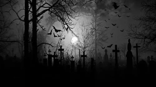 halloween background,covens,dark park,halloween wallpaper,dark gothic mood,halloween silhouettes