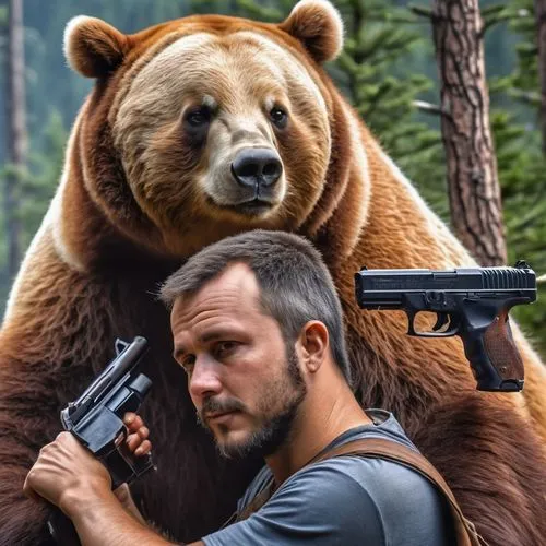 bearmanor,grizzlies,shirokov,bearman,grizzly,bear guardian,Photography,General,Realistic