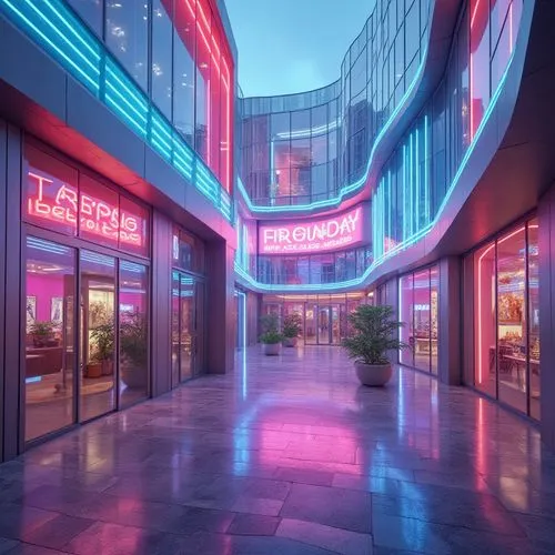 cybercity,luxehills,sogo,retro diner,linq,cybertown,mvrdv,shopping mall,reno,harborplace,microdistrict,cinema strip,arcade,hammerson,neon coffee,rodamco,citywalk,hypermodern,susukino,clevelander,Photography,General,Realistic