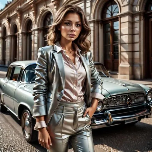 scherfig,audi 100,borgward,vignale,girl and car,moneypenny,moskvitch,classic mercedes,mulliner,mercedes 500k,mercedes 300,rampling,fairlane,daimlers,borgward hansa,fujiko,ford taunus,giulia,capucine,retro woman