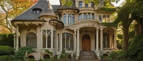 victorian house,old victorian,victorian,victorian style,italianate,fairy tale castle,witch's house,fairytale castle,garden elevation,two story house,victoriana,dreamhouse,forest house,victorians,villa balbianello,maison,chateauesque,the haunted house,henry g marquand house,architectural style,Illustration,Retro,Retro 08