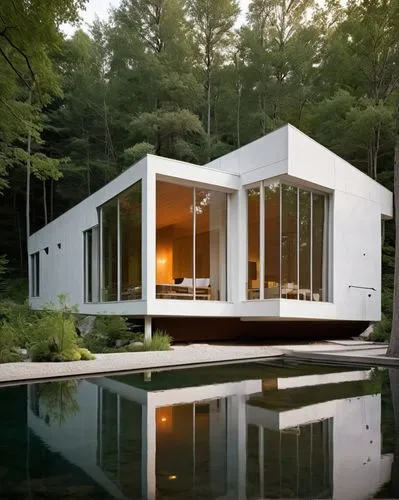 cubic house,mid century house,mirror house,prefab,inverted cottage,cube house,mid century modern,forest house,electrohome,prefabricated,timber house,summer house,bunshaft,modern house,bohlin,frame house,dunes house,modern architecture,snohetta,house in the forest,Photography,General,Realistic