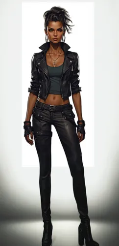 maria bayo,hard woman,black woman,female warrior,woman holding gun,muscle woman,lady honor,strong woman,female doctor,croft,gear shaper,black jane doe,ebony,game character,main character,mohawk hairstyle,digital compositing,neottia nidus-avis,stunt performer,action figure