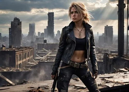 momsen,black city,post apocalyptic,tris,sackhoff,longhena,agron,cailin,cressida,destroyed city,annabeth,palicki,darktown,apocalyptic,clarke,tereshchuk,caprica,bulletgirl,hauserman,britta,Illustration,American Style,American Style 02