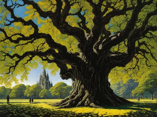 oak tree,osage orange,ash-maple trees,walnut trees,bodhi tree,oregon white oak,black oak,elm tree,oak,two oaks,linden tree,tree grove,tree of life,plane-tree family,oak seed,the roots of trees,scarlet oak,old gnarled oak,norway maple,celtic tree,Conceptual Art,Daily,Daily 09