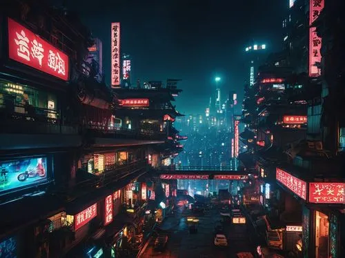 mongkok,shanghai,kowloon,guangzhou,cyberpunk,bladerunner,Photography,General,Realistic