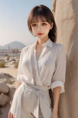 boram,beach background,minani,jangmi,wudunn,xiaojie,Photography,Realistic