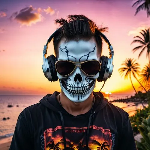 skullcandy,day of the dead frame,skull mask,skull allover,skelemani,skeleltt,Photography,General,Realistic