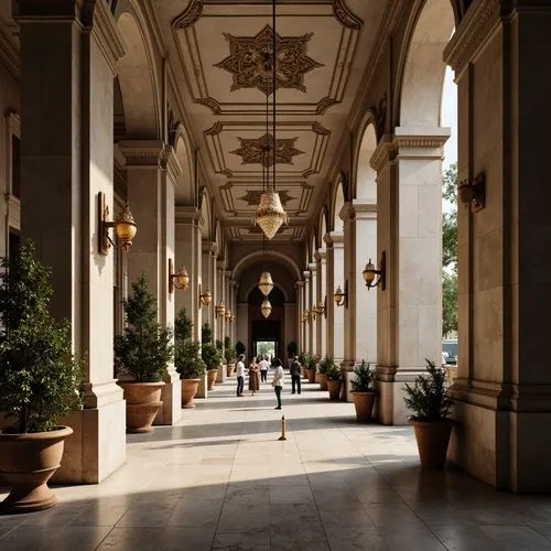 colonnades,arcades,arcaded,archly,corridors,colonnade,breezeway,spreckels,caltech,biltmore,sursock,hallway,corridor,milanesi,porticos,neoclassical,galleria,glyptotek,medinah,emirates palace hotel