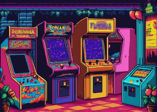 arcade games,arcade,arcade game,arcades,retro background,pinball,game room,80s,retro,nostalgic,retro styled,retro items,80's design,neon candies,retro style,neon ghosts,retro eighties,nostalgia,screens,slot machines,Unique,Pixel,Pixel 04