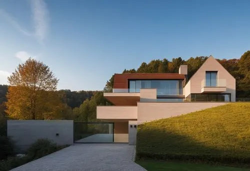 modern house,modern architecture,passivhaus,grass roof,architektur,cubic house,swiss house,corten steel,tugendhat,eisenman,dunes house,danish house,lohaus,house shape,house in mountains,roof landscape,home landscape,landscaped,residential house,homebuilding,Photography,General,Realistic