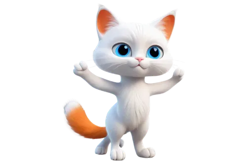 cartoon cat,white cat,cat vector,cute cartoon character,turkish van,felidae,cute cat,child fox,whitey,japanese bobtail,3d model,cute fox,3d rendered,indian spitz,spitz,ori-pei,cat image,little cat,capricorn kitz,a fox,Art,Classical Oil Painting,Classical Oil Painting 36