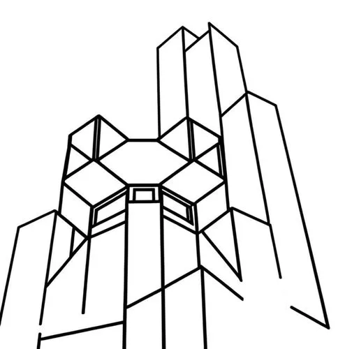 pentagonal,tetragonal,hypercubes,vertices,orthorhombic,tetrahedra,hypercube,hextor,centriole,spaceframe,tensegrity,trianguli,hexahedron,crossbeams,triangulated,block shape,polytopes,iteratively,rhombohedral,rhomb,Design Sketch,Design Sketch,Rough Outline