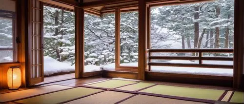 japanese-style room,winter window,ryokan,japan's three great night views,ryokans,beautiful japan,magome,winter house,tatami,onsen,japon,snow shelter,tea ceremony,zazen,japanese patterns,wooden windows,chanoyu,winter light,japanese style,kumashiro,Art,Artistic Painting,Artistic Painting 50