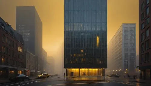 bunshaft,chipperfield,mies,undershaft,tishman,adjaye,north american fog,1 wtc,hafencity,foggy bottom,veil fog,leadenhall,potsdamer platz,commerzbank,walbrook,bishopsgate,bjarke,bechtler,fearnley,riksbanken,Conceptual Art,Daily,Daily 30