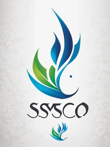 Design a modern and sleek sysco logo with a touch of sophistication.,social logo,ecological sustainable development,seroco,logo header,logodesign,company logo,medical logo,cancer logo,sustainable deve