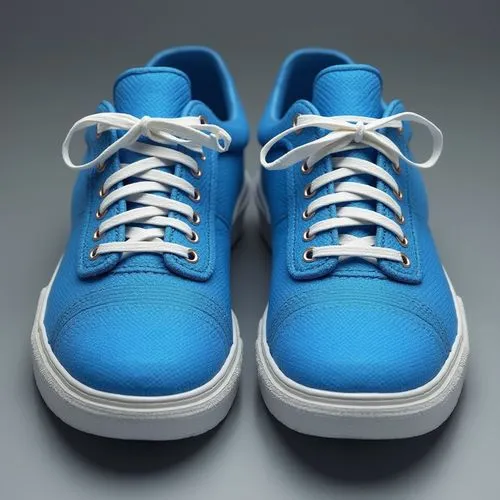 Blue sneakers with white laces,blue sneaker with white laces sits on a gray surface,blue shoes,mens shoes,etnies,men's shoes,men shoes,cloth shoes,Photography,General,Realistic