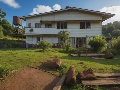 tanoa,3d rendering,cryengine,farmstead,tropical house,3d rendered,home landscape,dunes house,wooden house,3d render,wooden houses,fordlandia,homestead,house by the water,rendered,render,summer cottage